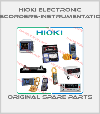 Hioki Electronic Recorders-Instrumentation