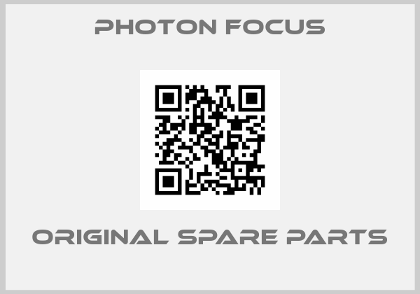 PHOTON FOCUS