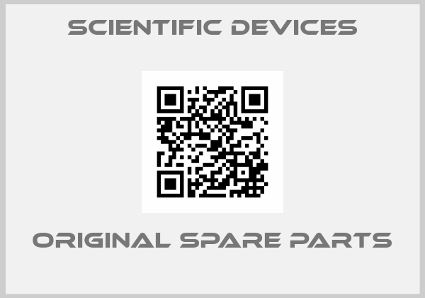 SCIENTIFIC DEVICES