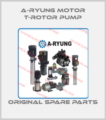 A-RYUNG MOTOR T-ROTOR PUMP