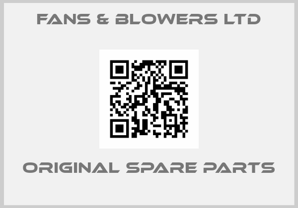 Fans & Blowers Ltd