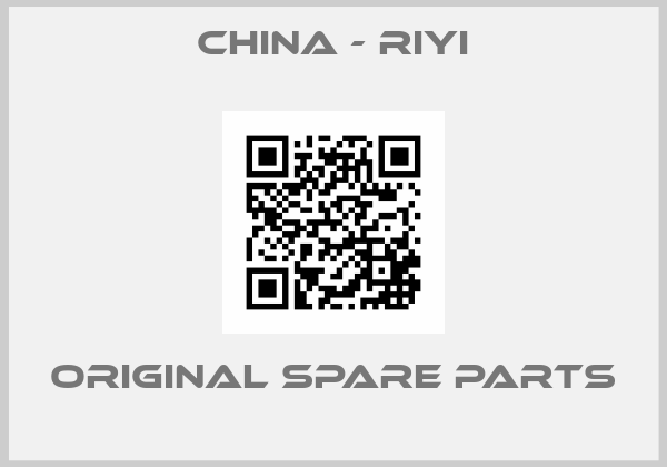 CHINA - RIYI