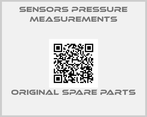 Sensors pressure measurements