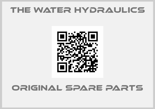 The Water Hydraulics