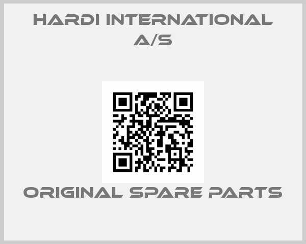 Hardi International A/S