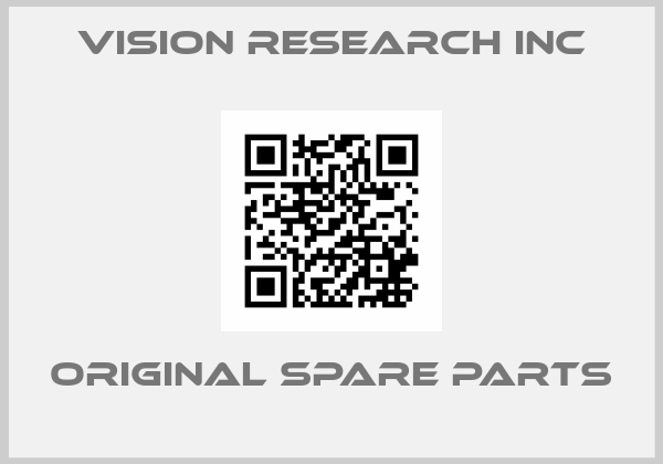 VISION RESEARCH INC