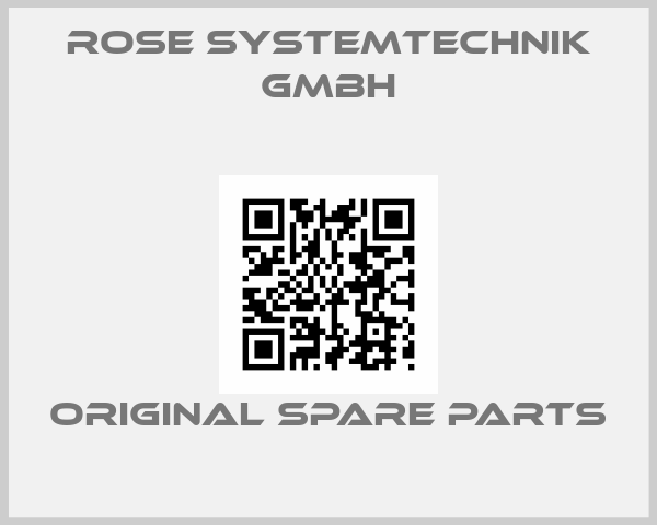 Rose Systemtechnik Gmbh