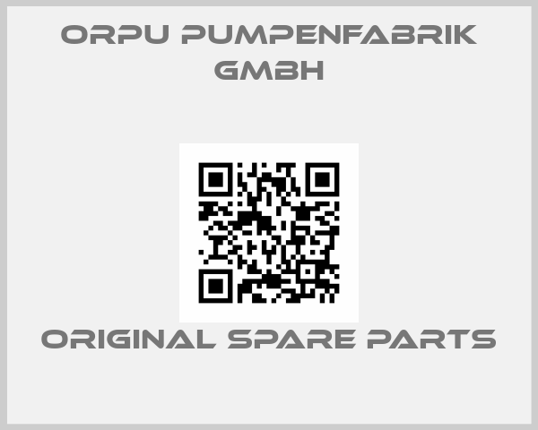 ORPU Pumpenfabrik GmbH