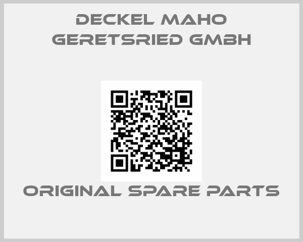 Deckel Maho Geretsried GmbH