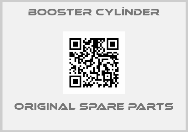 BOOSTER CYLİNDER