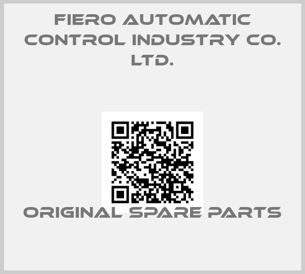 FIERO AUTOMATIC CONTROL INDUSTRY CO. LTD.