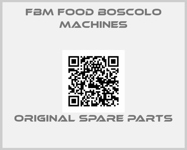 FBM Food Boscolo Machines