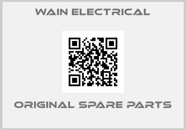 WAIN ELECTRICAL