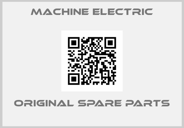 Machine Electric