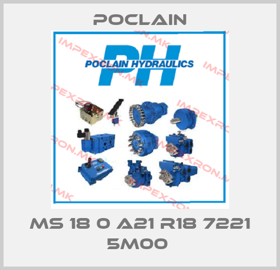 Poclain-MS 18 0 A21 R18 7221 5M00 price