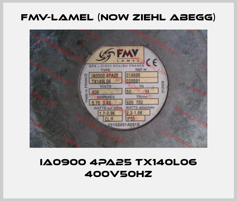 FMV-Lamel (now Ziehl Abegg) Europe