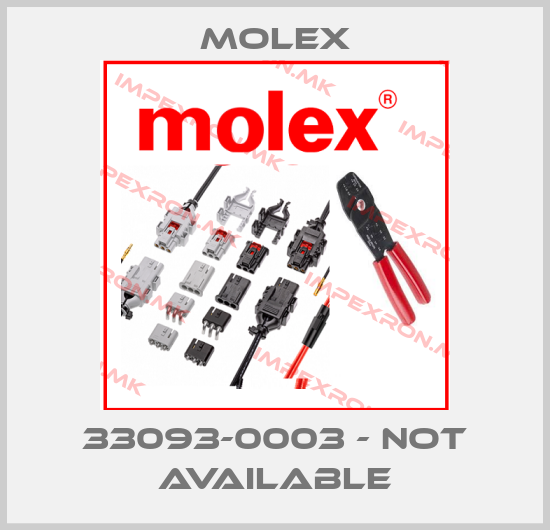 Molex-33093-0003 - NOT AVAILABLEprice