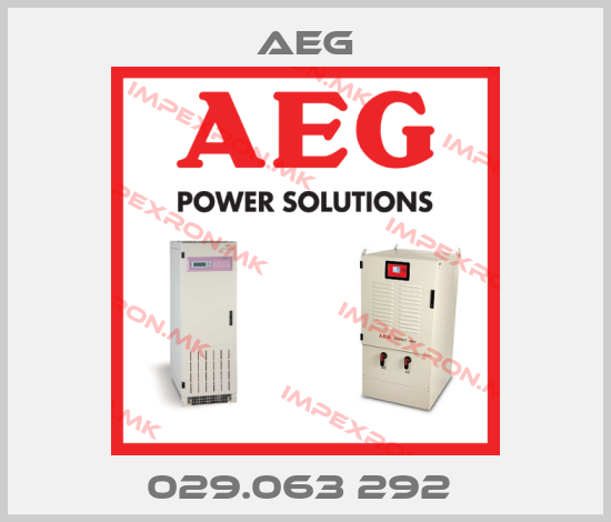 AEG-029.063 292 price