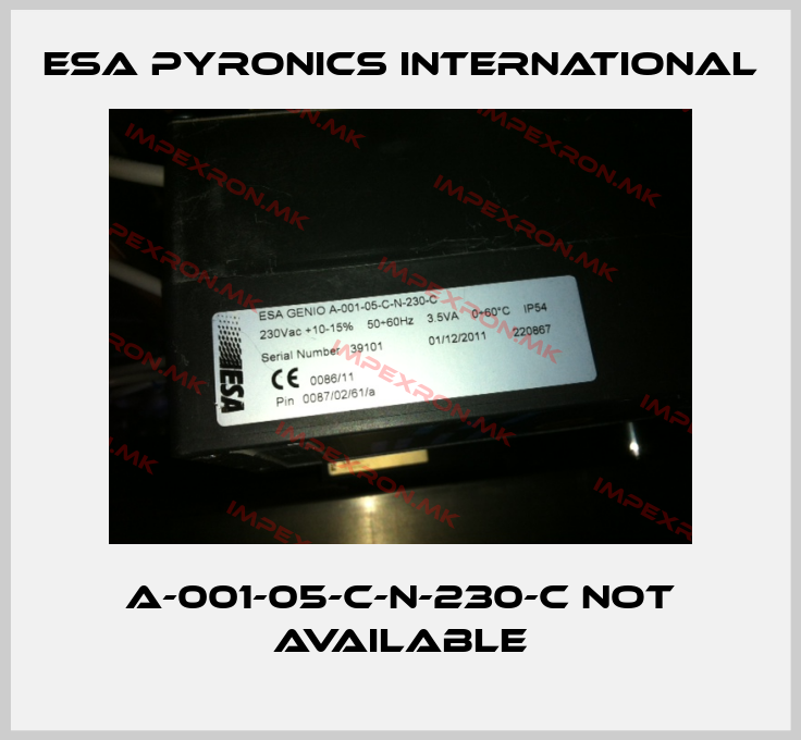 ESA Pyronics International Europe