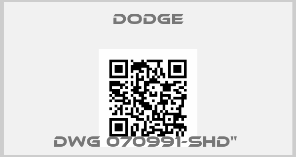 Dodge-DWG 070991-SHD" price