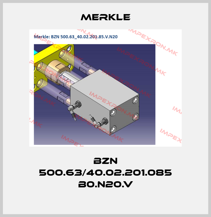 Merkle-BZN 500.63/40.02.201.085 B0.N20.Vprice