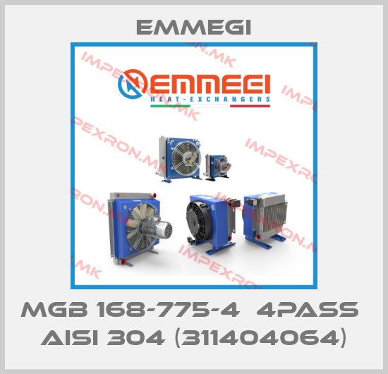 Emmegi-MGB 168-775-4  4pass  AISI 304 (311404064)price