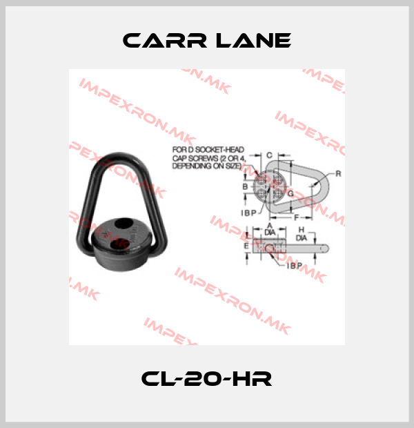 Carr Lane-CL-20-HRprice