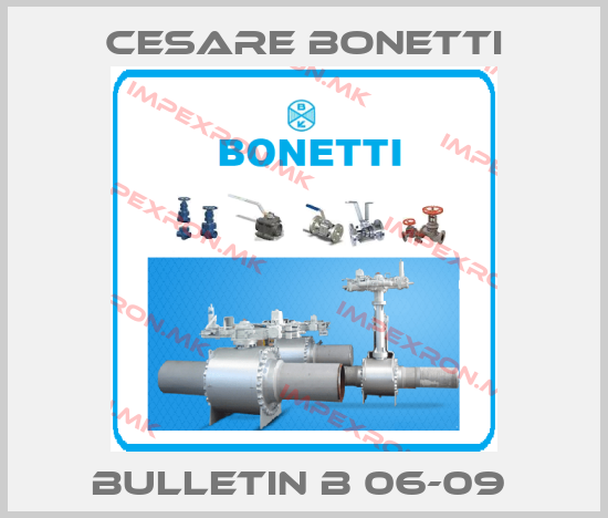 Cesare Bonetti-BULLETIN B 06-09 price