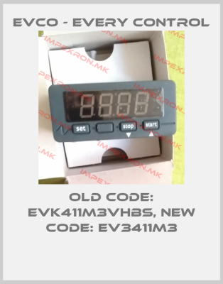 EVCO - Every Control-old code: EVK411M3VHBS, new code: EV3411M3price