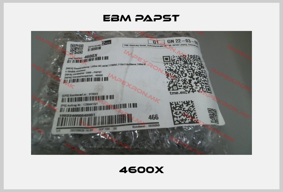 EBM Papst-4600Xprice