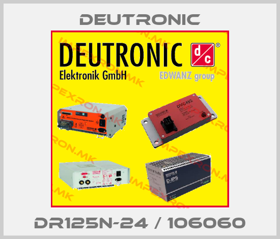 Deutronic-DR125N-24 / 106060price