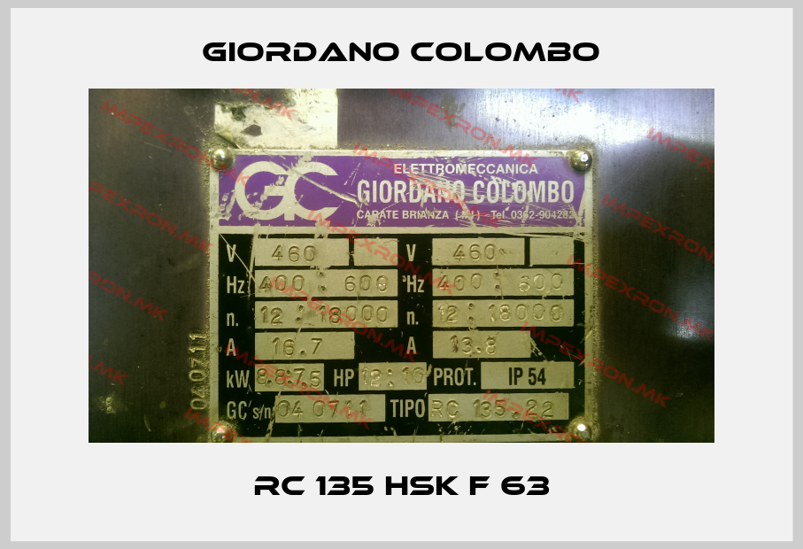 GIORDANO COLOMBO Europe