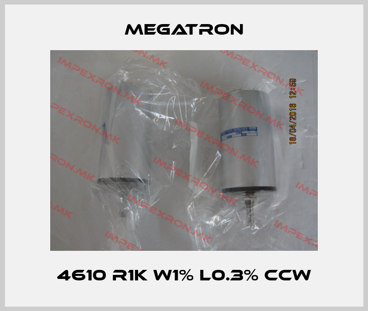 Megatron-4610 R1K W1% L0.3% CCWprice