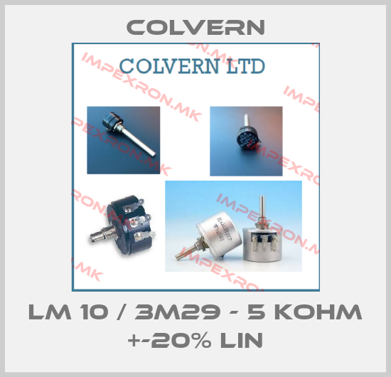 Colvern-LM 10 / 3M29 - 5 Kohm +-20% Linprice