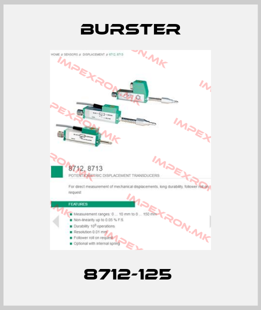 Burster-8712-125 price