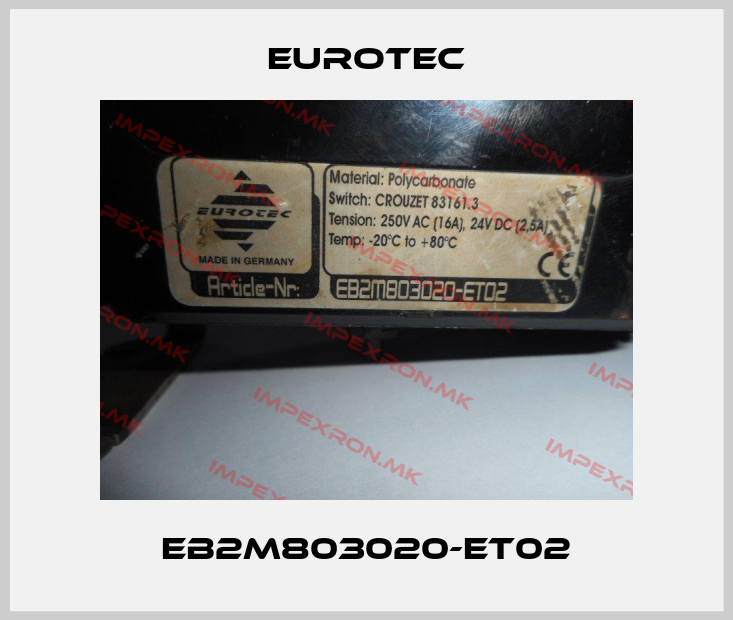 Eurotec-EB2M803020-ET02price