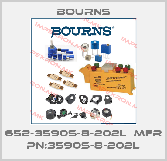 Bourns-652-3590S-8-202L  MFR PN:3590S-8-202Lprice