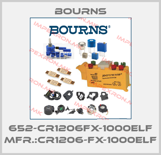 Bourns-652-CR1206FX-1000ELF Mfr.:CR1206-FX-1000ELFprice