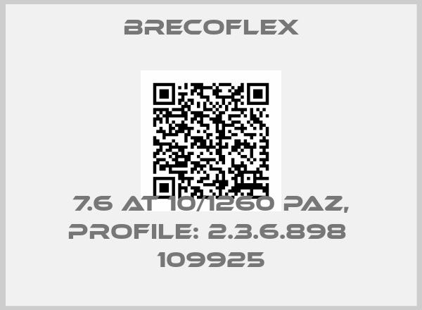 Brecoflex-7.6 AT 10/1260 PAZ, PROFILE: 2.3.6.898  109925price