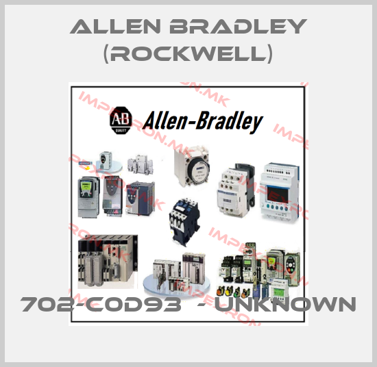 Allen Bradley (Rockwell)-702-C0D93  - UNKNOWNprice