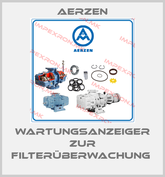 Aerzen-Wartungsanzeiger zur Filterüberwachung price