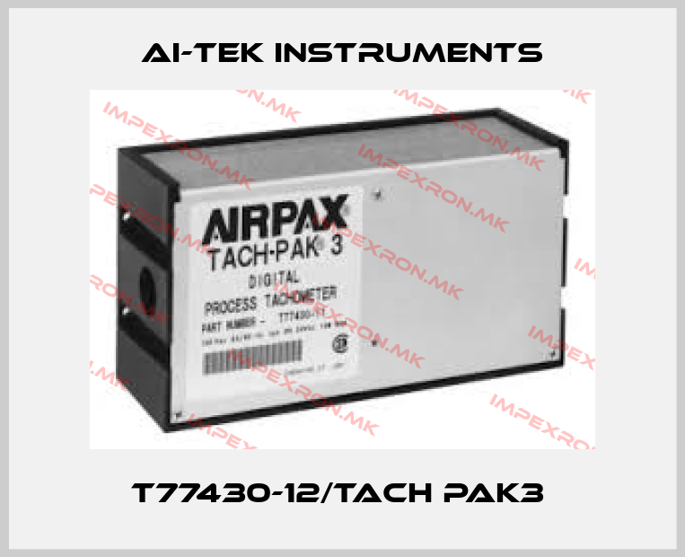 AI-Tek Instruments-T77430-12/TACH PAK3 price