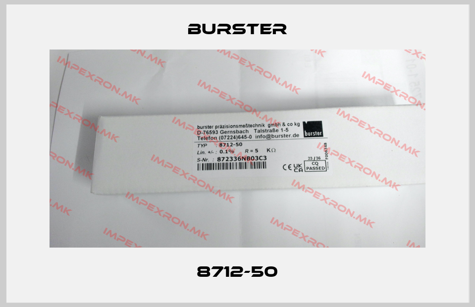 Burster-8712-50price