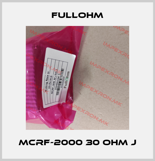 Fullohm-MCRF-2000 30 ohm Jprice