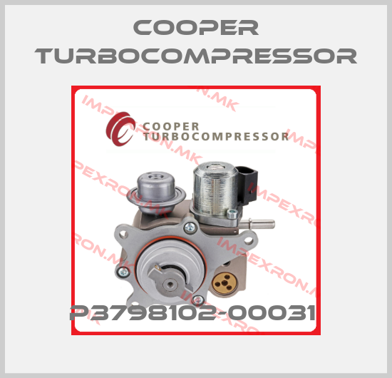 Cooper Turbocompressor-P3798102-00031 price