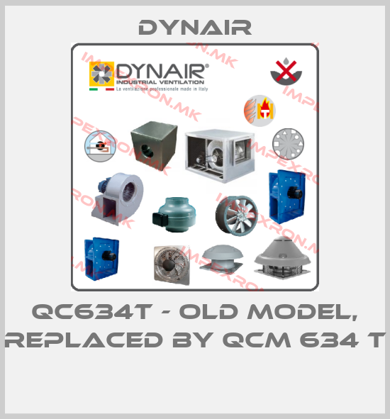 Dynair-QC634T - old model, replaced by QCM 634 T price