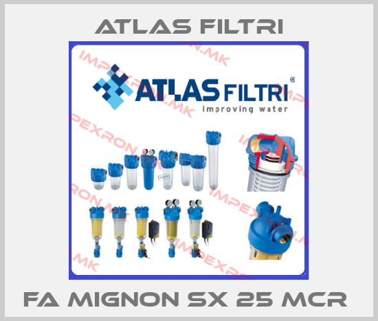 Atlas Filtri-FA Mignon SX 25 mcr price