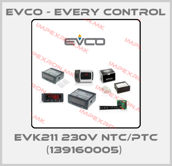 EVCO - Every Control-EVK211 230V NTC/PTC (139160005) price