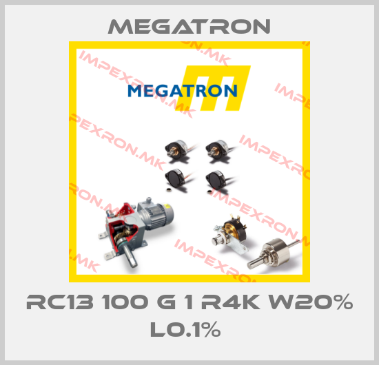 Megatron-RC13 100 G 1 R4K W20% L0.1% price