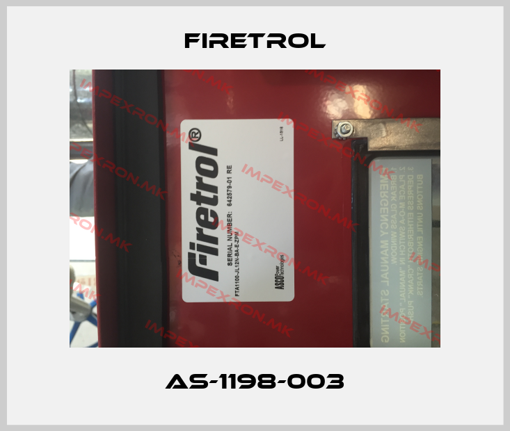 Firetrol-AS-1198-003price